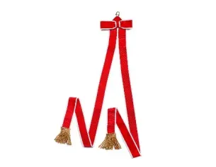 Złoty Znak Związku OSP RP (wstęga sztandarowa)