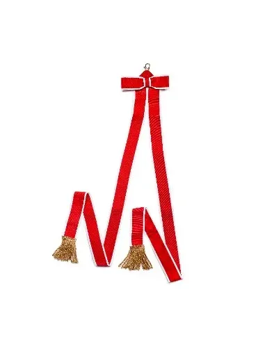 Złoty Znak Związku OSP RP (wstęga sztandarowa)