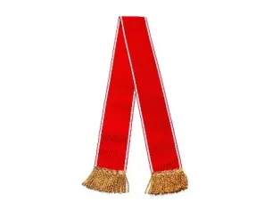 Order Odrodzenia Polski - szarfa żałobna-dł.1m/szer.38mm