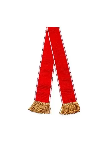 Order Odrodzenia Polski - szarfa żałobna-dł.1m/szer.38mm