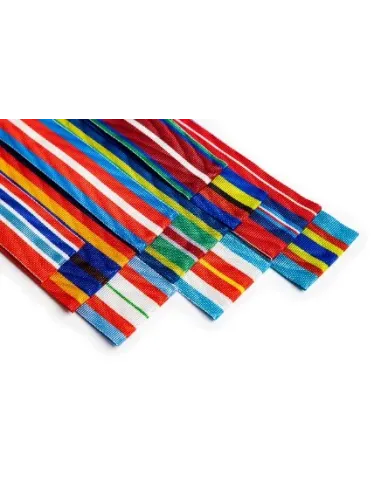 WSTĄŻKA MEDALOWA z EFEKTEM MORY na zamówienie - w komentarzu do zamówienia prosimy podać szerokość wstążki