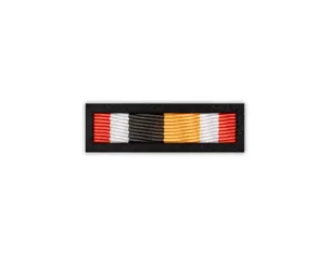 Baretka Medal Pamiątkowy PKW KFOR KOSOVO XLVIII (48) zmiana - efekt mory (do przyszycia)