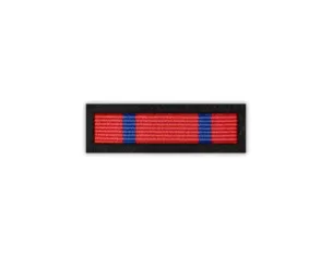 Baretka Medal Zasłużony dla Oddziału Wojewódzkiego ZOSP RP Mazowsze (przypinane na pinsie)