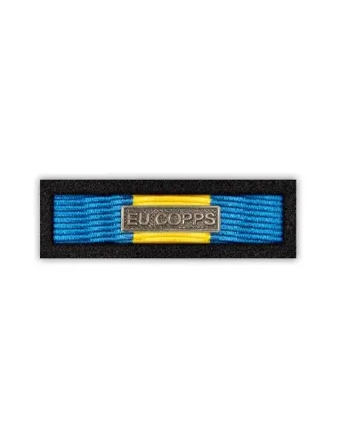 Baretka Medal EU z okuciem EU COPPS (przypinane na pinsie)