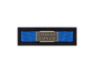 Baretka Medal EU z okuciem EUFOR RD CONGO