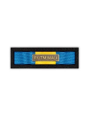 Baretka Medal EU z okuciem EUTM MALI
