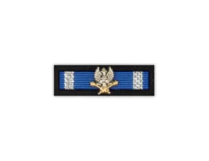 Baretka Medal Okolicznościowy Sztabu Generalnego WP_z orzełkiem (przypinane na pinsie)