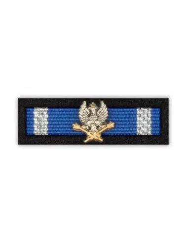 Baretka Medal Okolicznościowy Sztabu Generalnego WP_z orzełkiem (przypinane na pinsie)