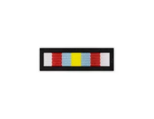 Baretka Medal za Zasługi dla NSZZ Policjantów KSP (Komendy Stołecznej Policji)-przypinane na pinsie