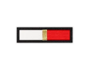 Baretka Polski Czarny Krzyż w stopniu złotym (przypinane na pinsie)