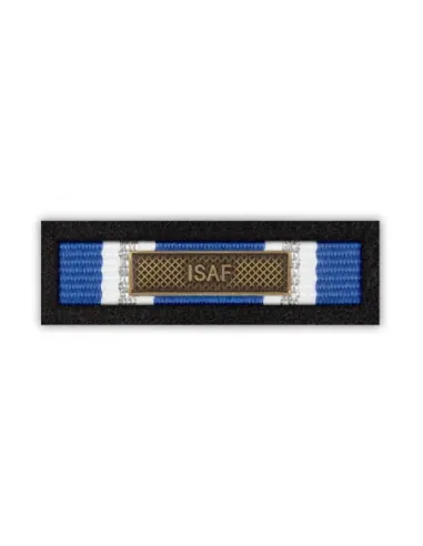Baretka Medal NATO ISAF z okuciem ISAF