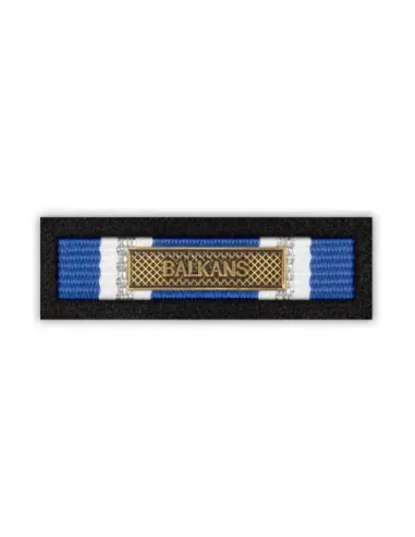 Baretka Medal NATO za misje na Bałkanach (Non-Article 5) z okuciem BALKANS