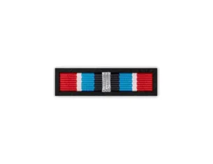 Baretka Srebrna Odznaka Zasłużony dla Ochrony Przeciwpożarowej (przypinane na pinsie)