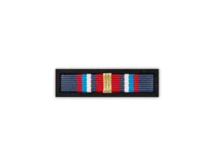 Baretka Złoty Krzyż Zasługi Orderu św. Floriana (przypinane na pinsie)