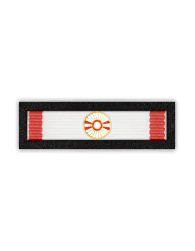 Baretka Srebrna Honorowa Odznaka PCK III stopnia (przypinane na pinsie)