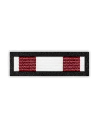 Baretka Krzyż Walecznych Polskich Sił Zbrojnych na Zachodzie nadany dwukrotnie (przypinane na pinsie)