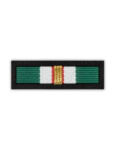 Baretka Złoty Medal Za Zasługi dla Straży Granicznej (przypinane na pinsie)