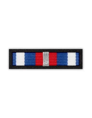 Baretka Srebrna Odznaka za Zasługi w Ochronie Porządku Publicznego (przypinane na pinsie)