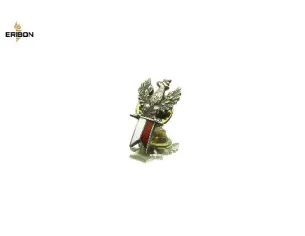 Przypinka -  orzeł z flagą Polski - idealny do garnituru